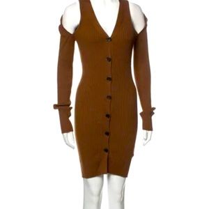 Wynn Hamlyn Long Sleeve Mini Dress